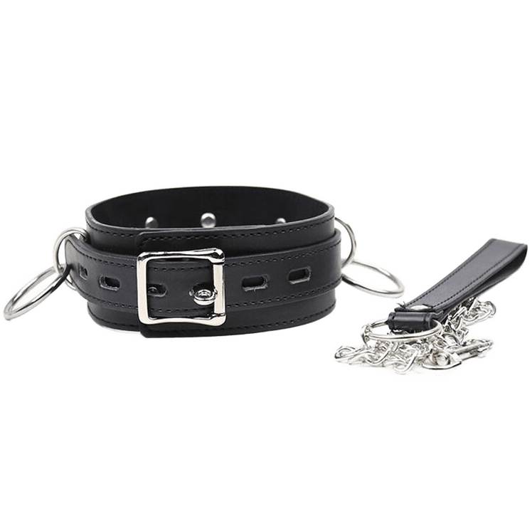 OHMAMA FETISH COLLAR SUMISION CON 3 ANELLI