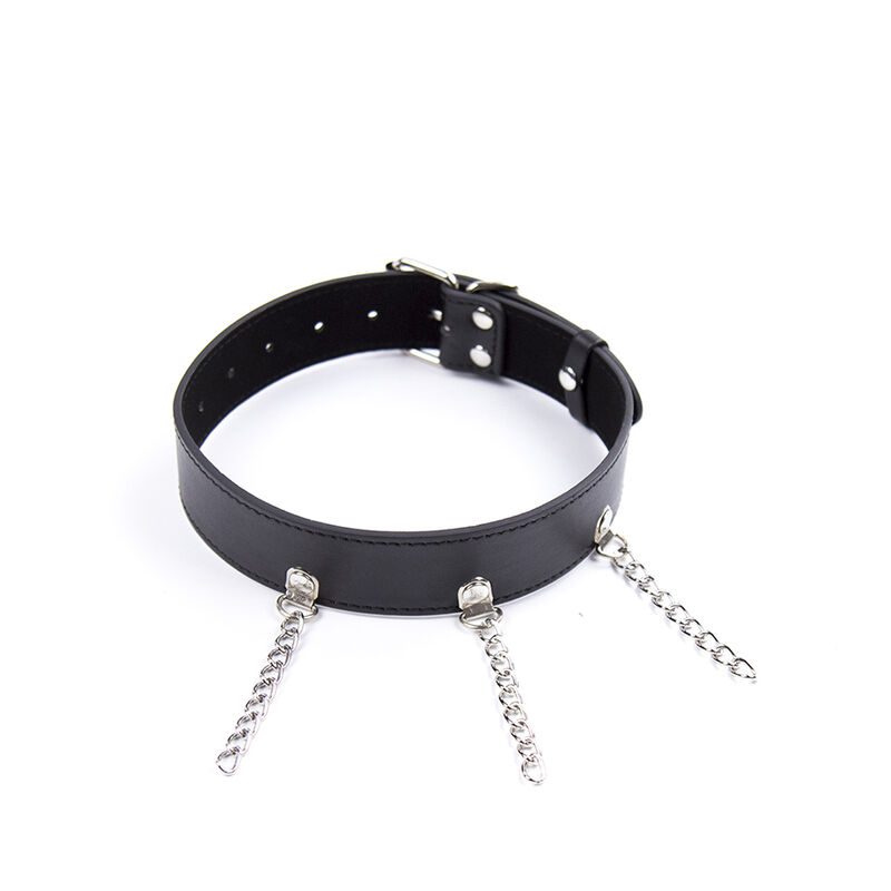 OHMAMA FETISH COLLAR FETISH CON ANELLI