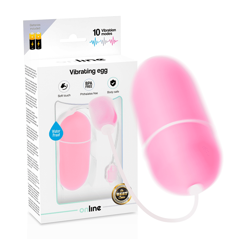 UOVO VIBRANTE IMPERMEABILE - ONLINE - ROSA