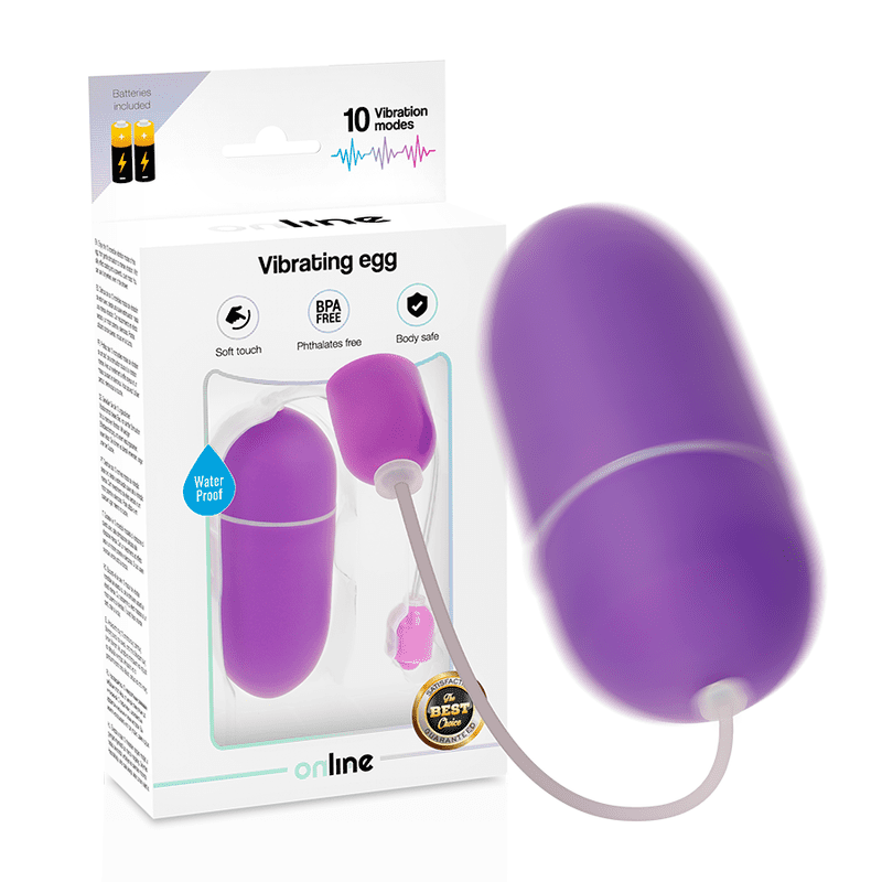 UOVO VIBRANTE IMPERMEABILE - ONLINE - VIOLA
