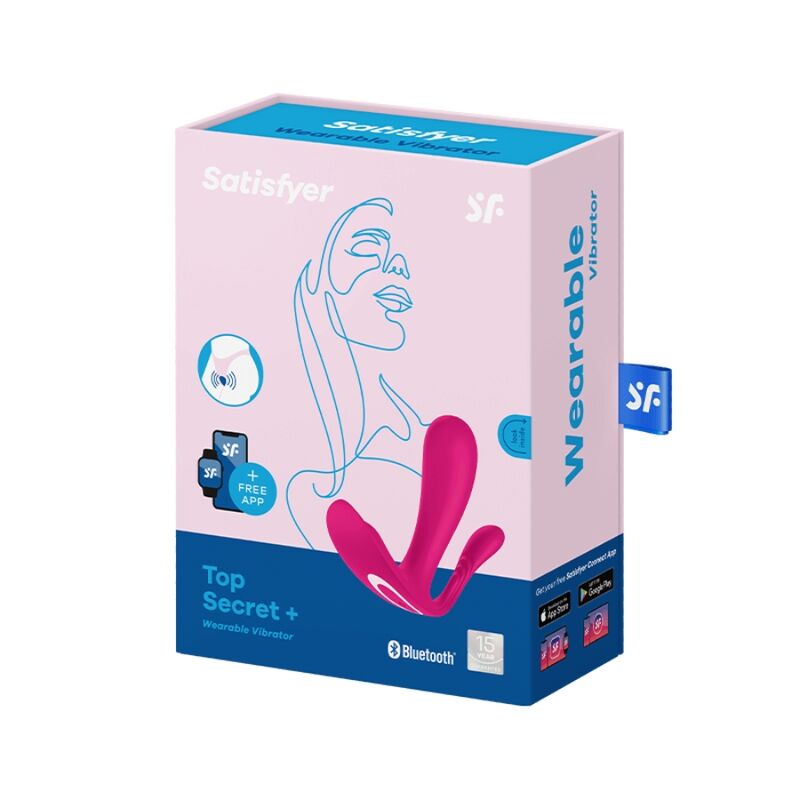 VIBRATORE SATISFYER TOP SECRET PLUS ROSA