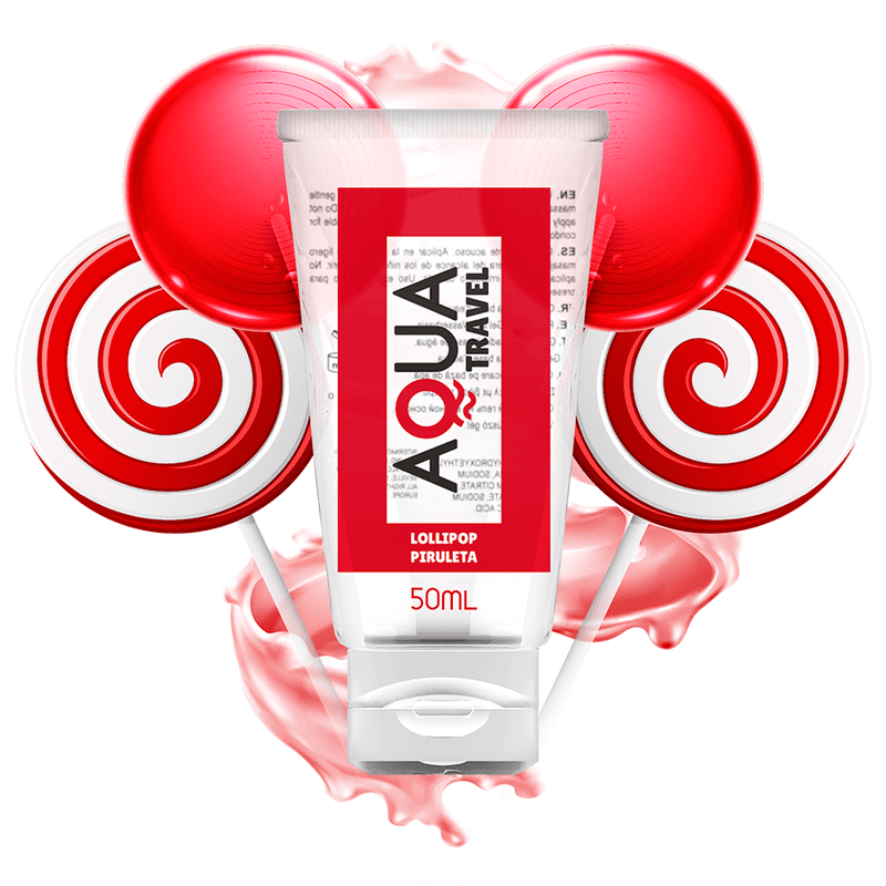 AQUA TRAVEL LOLLIPOP LUBRIVAGINANTE A BASE D''ACQUA - 50 ML