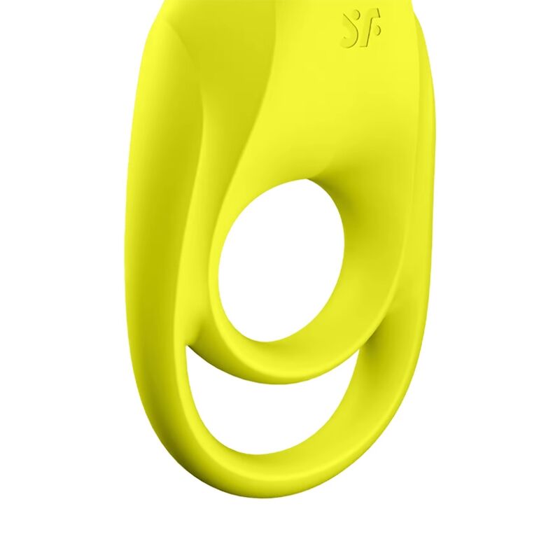 ANELLO FALLICO VIBRANTE SPECTACULAR DUO SATISFYER - GIALLO