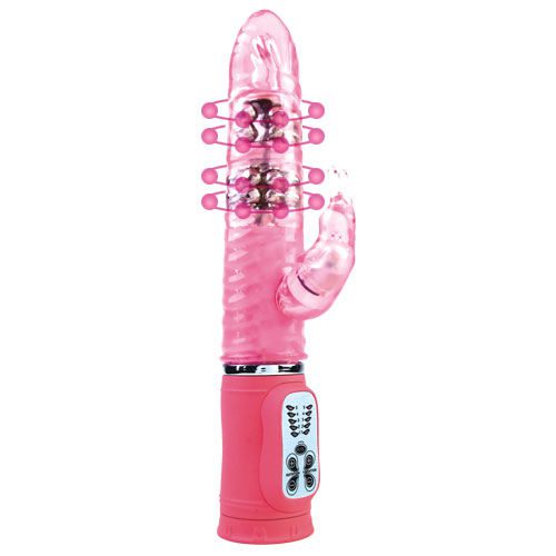 VIBRATORE CON ROTAZIONE CUTE PASSION BUNNY 10F 27CM