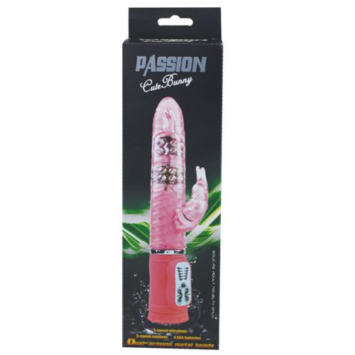 VIBRATORE CON ROTAZIONE CUTE PASSION BUNNY 10F 27CM