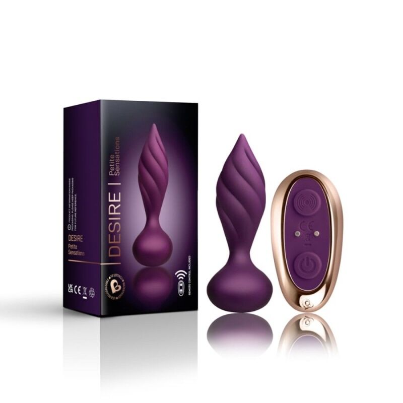 STIMOLATORE ANALE COLORE LILLA - ROCKS OFF DESIRE