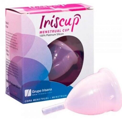 IRISCUP COPPETTA MESTRUALE PICCOLA ROSA