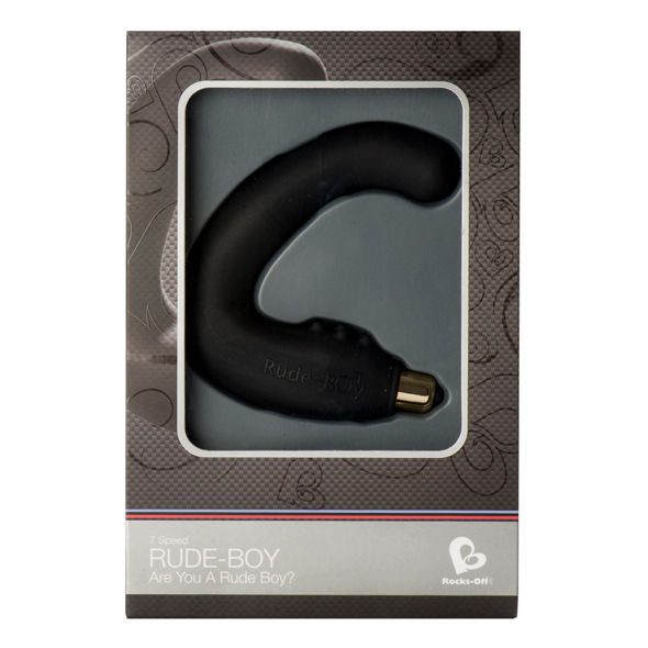MASSAGGIATORE VIBRANTE 7 VELOCITÀ RUDE-BOY NERO