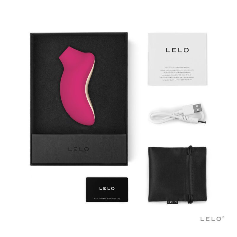 STIMOLATORE CLITORIDE - LELO SONA 2 COLORE CILIEGIA