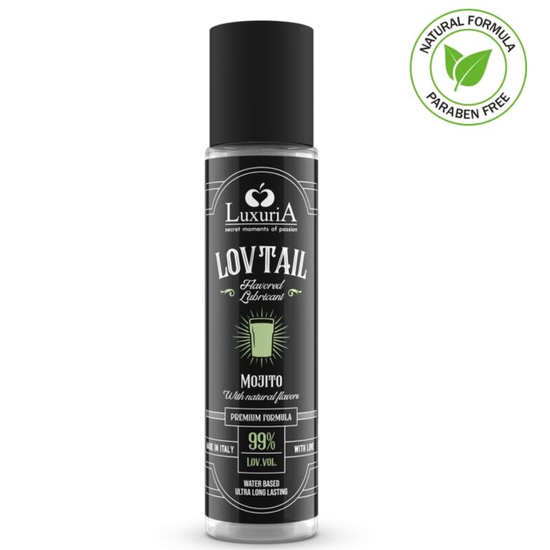 LUXURIA LUBRIVAGINANTE A BASE D''ACQUA LOVTAIL - MOJITO 60 ML