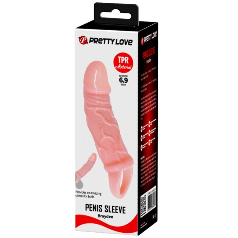 MANICOTTO FALLICO BAILE IN SILICONE CON CINGHIE A SFERA 13,5 CM