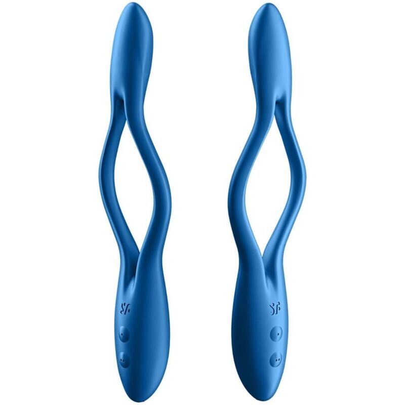 VIBRATORE MULTI ELASTIC GAME SATISFYER - BLU