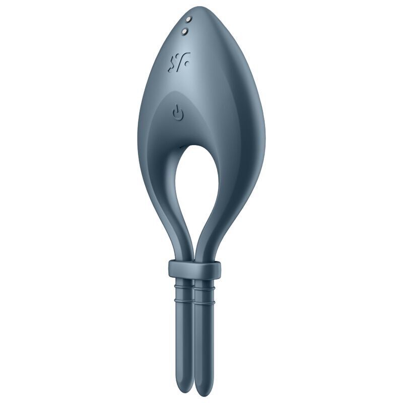 VIBRATORE AD ANELLO SATISFYER BULLSEYE - GRIGIO