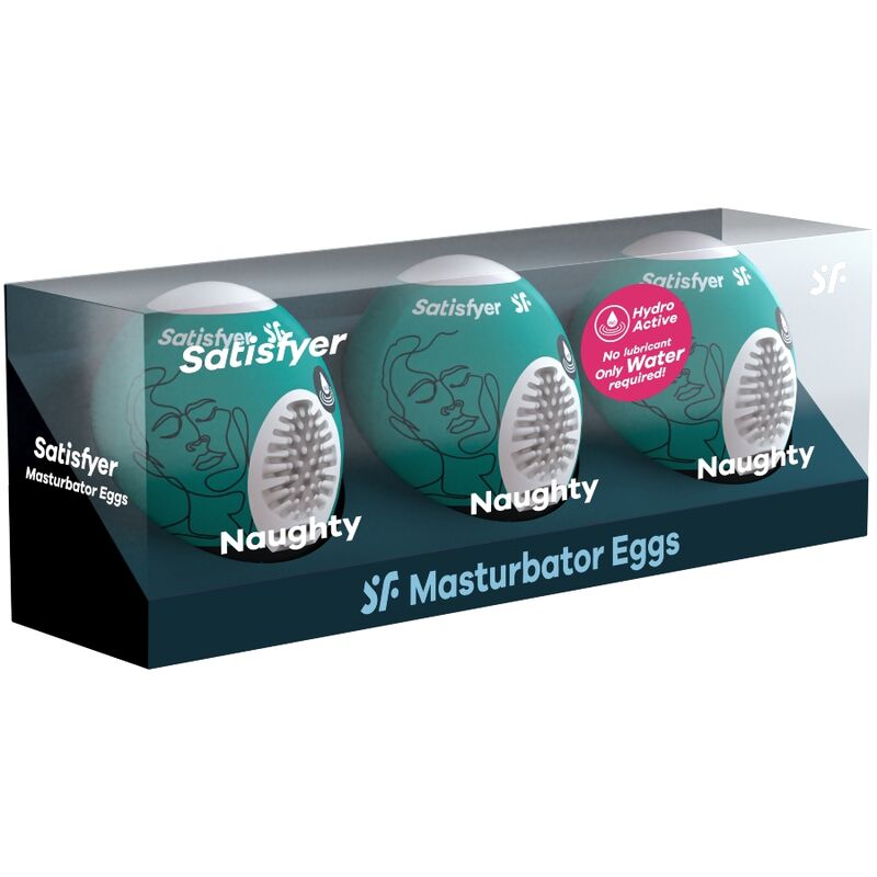 SATISFYER 3 UOVA MASTURBATORE - CRICCO