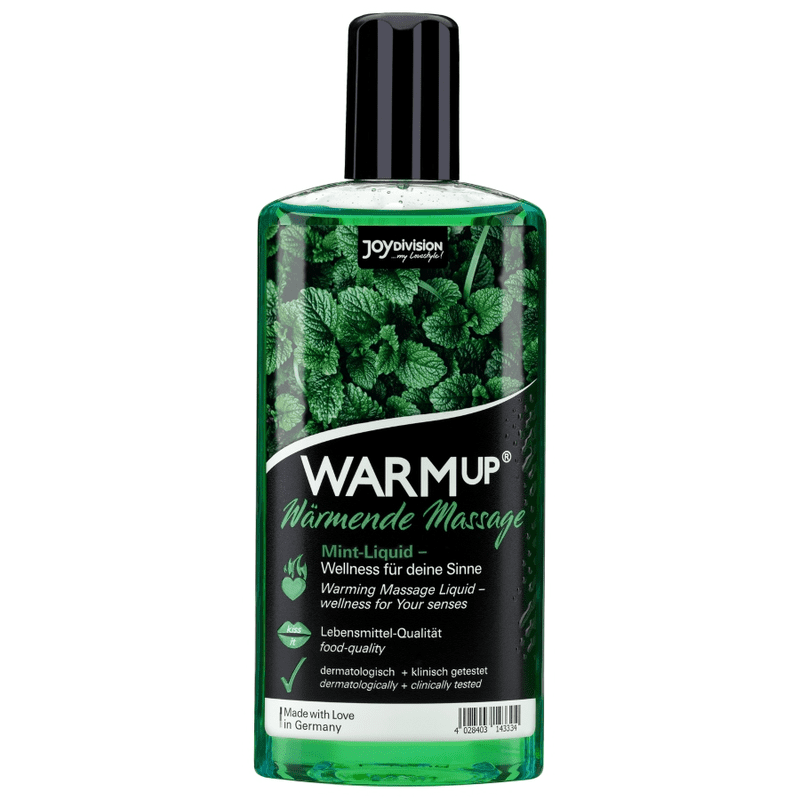 JOYDIVISION WARMUP GEL DA MASSAGGIO RISCALDANTE - MENTA 150 ML