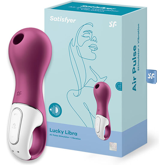 STIMOLATORE AD ARIA E VIBRATORE - SATISFYER LUCKY LIBRA