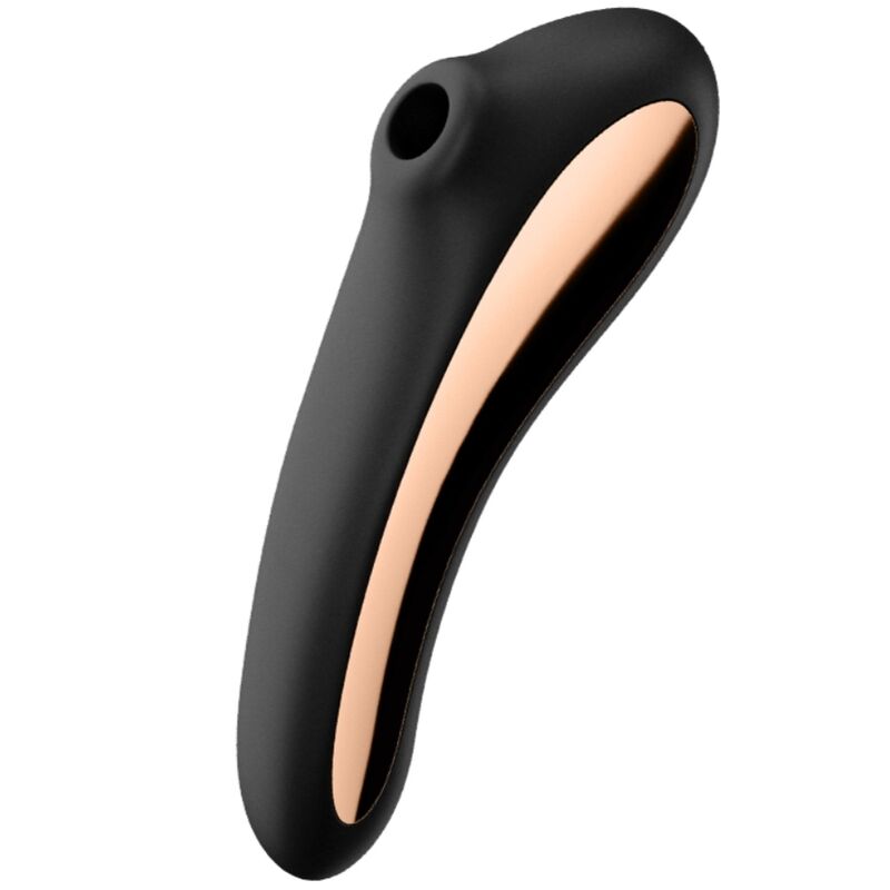 VIBRATORE STIMOLATORE SATISFYER DUAL KISS CLIT - NERO
