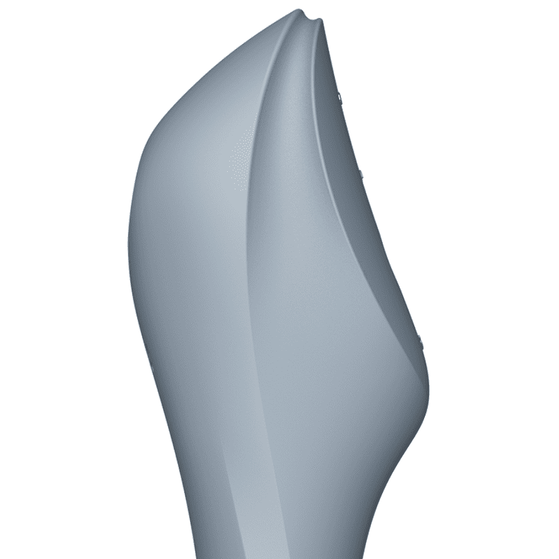 VIBRATORE A IMPULSI D''ARIA SATISFYER CURVY TRINITY 3 - GRIGIO