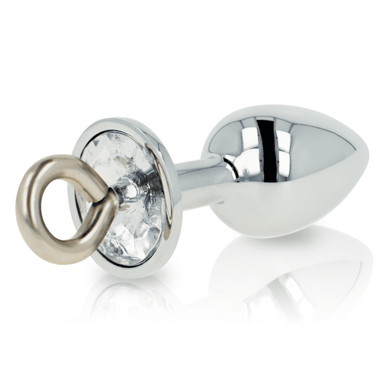 PLUG ANALE METALLICO CON ANELLO