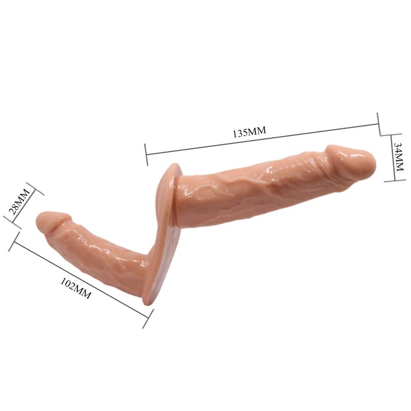 BAILE IMBRACATURA ULTRA PASSIONATA CON DOPPIO DILDOS STRAP ON