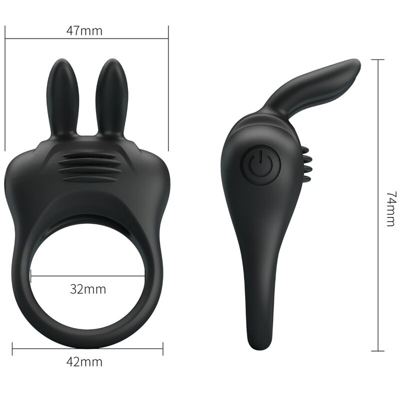 ANELLO VIBRATORE DEL CONIGLIO DI ABBASTANZA AMORE