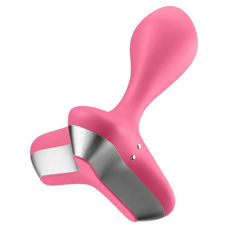 VIBRATORE A PLUG SATISFYER GAME CHANGER - ROSA