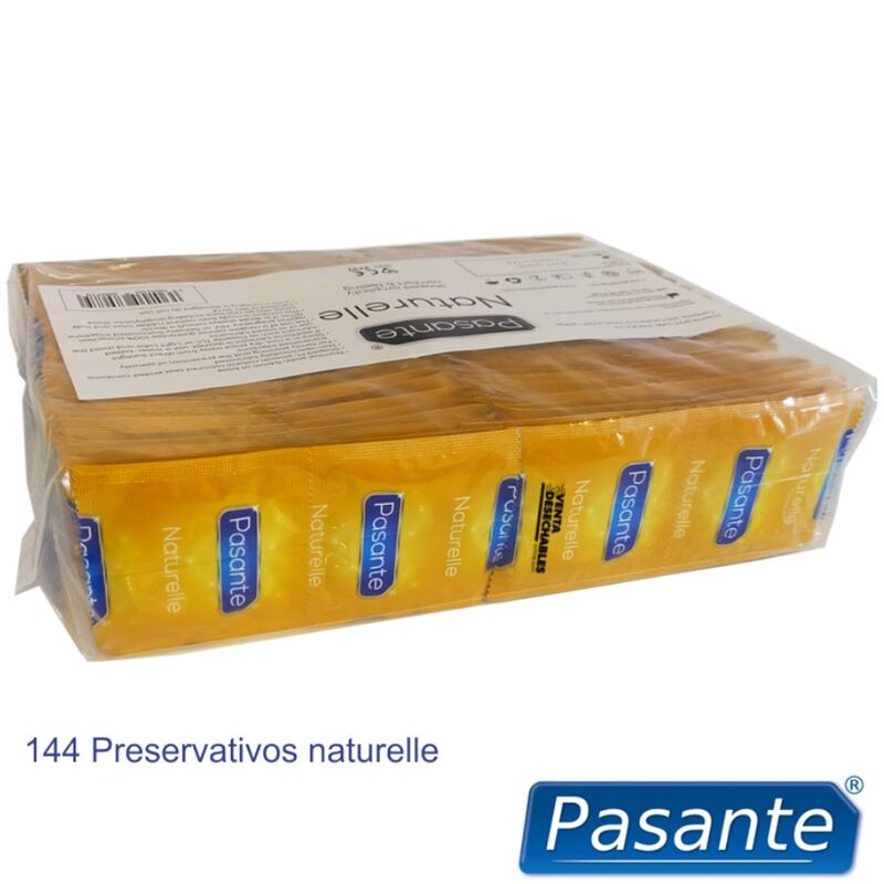 PASANTE PRESERVATIVO NATURELLE BORSA 144 UNITÀ