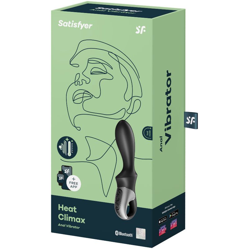 VIBRATORE ANALE SATISFYER HEAT CLIMAX