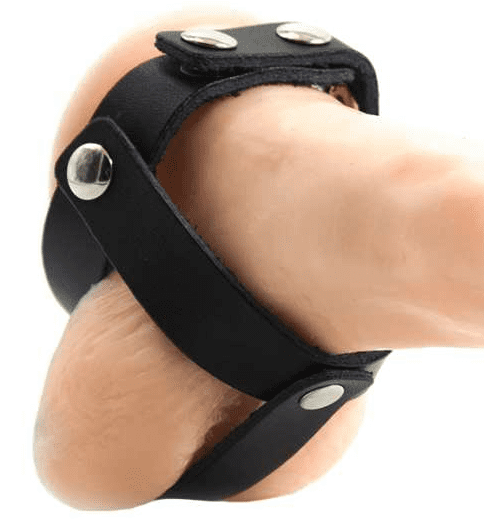 CINTURINO IN CUOIO PER PENE FETISH OHMAMA