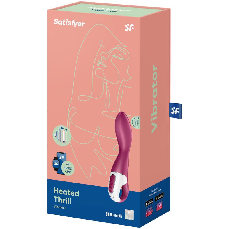 VIBRATORE RISCALDATO SATISFYER THRILL VIBRATORE PUNTO G