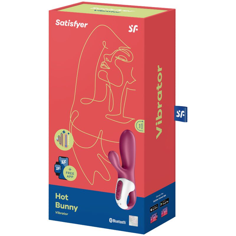 VIBRATORE MASSAGGIATORE PUNTO G SATISFYER HOT BUNNY