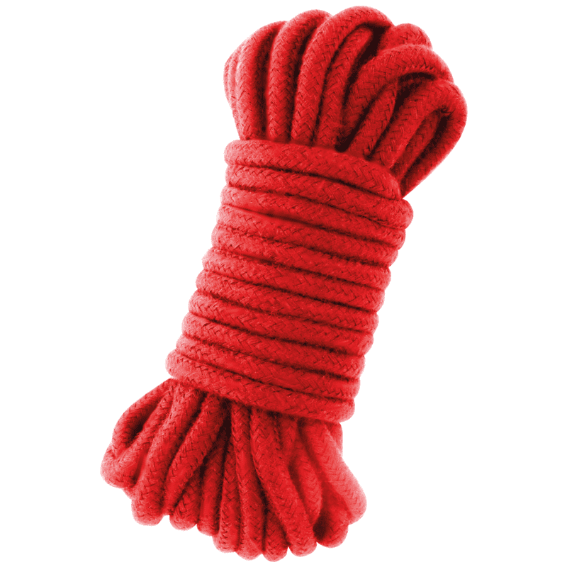 CORDA DI COTONE ROSSA GIAPPONESE OHMAMA FETISH KINBAKU - 5 METRI