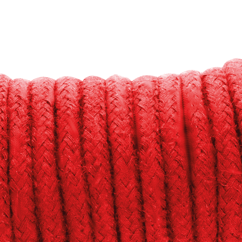 CORDA DI COTONE ROSSA GIAPPONESE OHMAMA FETISH KINBAKU - 5 METRI