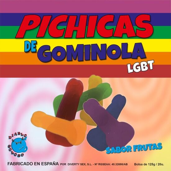 CARAMELLE GOMMOSE ASSORTITE PRIDE - FRUTTA LGBT