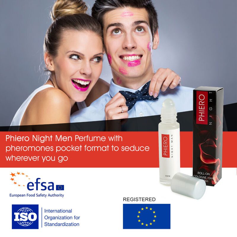 PHIERO NIGHT MAN Profumo ai feromoni in rotolo