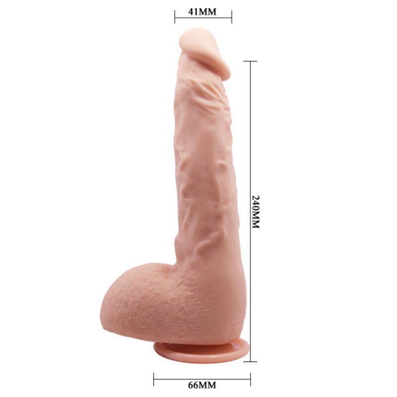 DILDO REALISTICO JASON NATURALE 24 CM