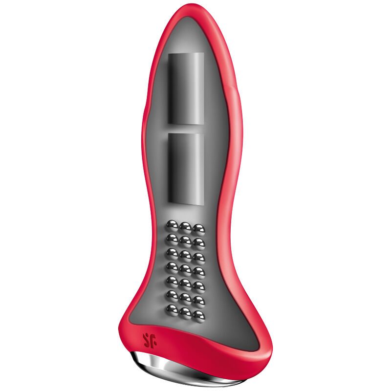 img_124851_eefdcdcfdb2800e5f350476c9288241a_1.jpg SATISFYER ROTATOR PLUG 1+ VIBRATING PLUG APP - RED