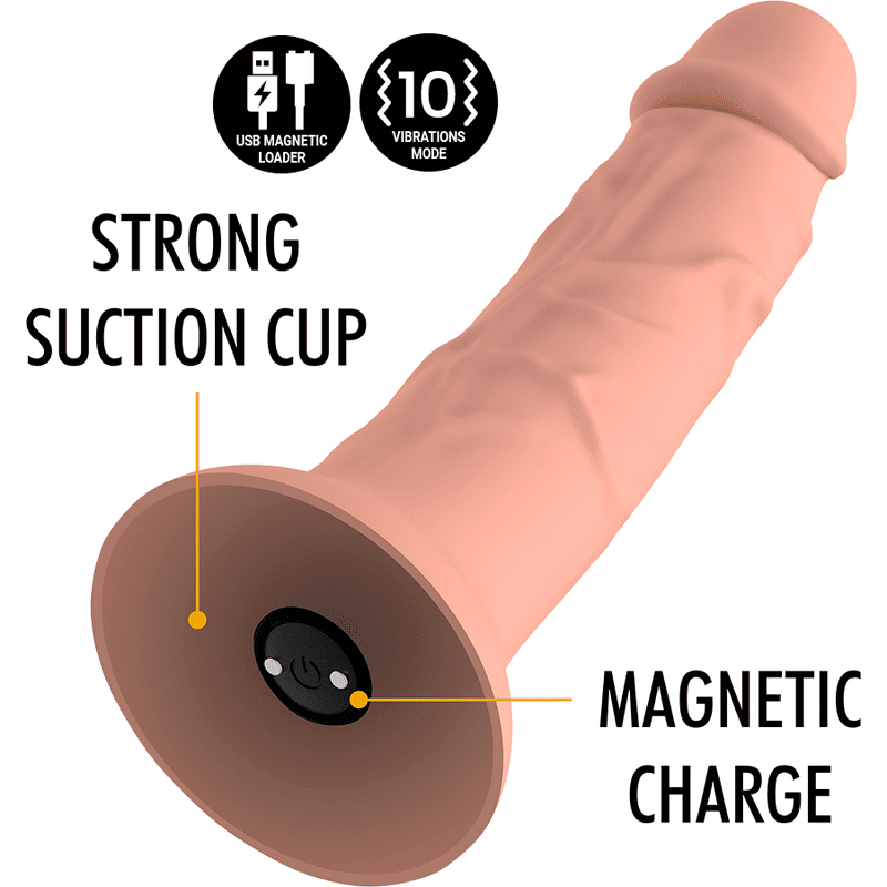 DILDO VIBRATORE COMPATIBILE WIRELESS WATCHME - MYTHOLOGY ASHER