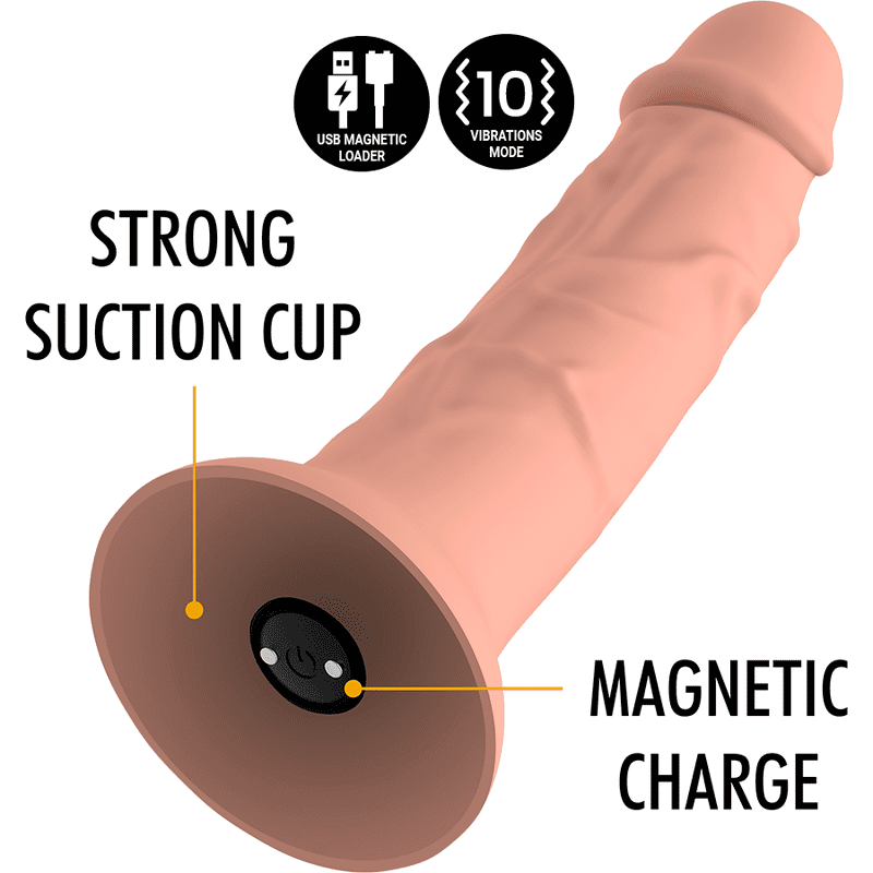 DILDO VIBRATORE COMPATIBILE WIRELESS WATCHME - MYTHOLOGY ASHER