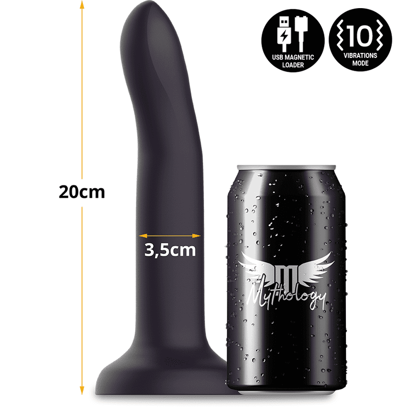 VIBRATORE COMPATIBILE CON WATCHME WIRELESS TECHNOLOGY - MYTHOLOGY DUMAN MYSTIC DILDO L