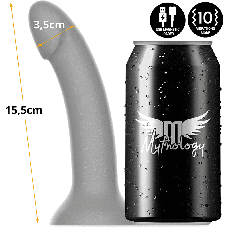 VIBRATORE COMPATIBILE CON WATCHME WIRELESS TECHNOLOGY - MYTHOLOGY RUNE MAJESTIC DILDO S