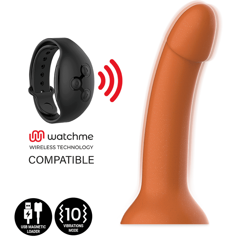 VIBRATORE COMPATIBILE CON WATCHME WIRELESS TECHNOLOGY - MYTHOLOGY RUNE ROYAL DILDO M