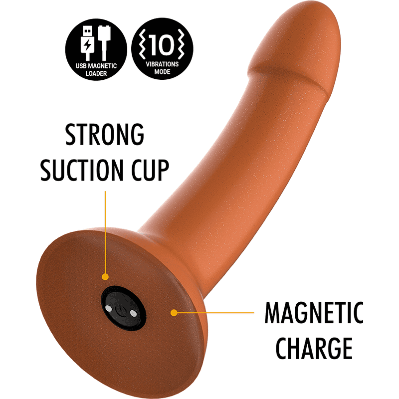 VIBRATORE COMPATIBILE CON WATCHME WIRELESS TECHNOLOGY - MYTHOLOGY RUNE ROYAL DILDO M