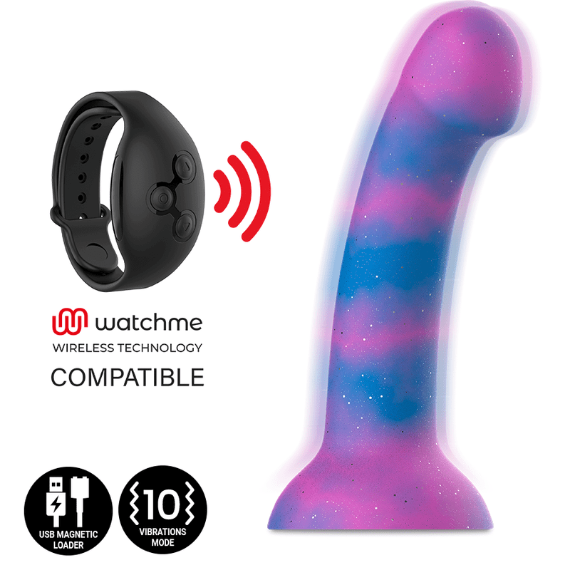 VIBRATORE COMPATIBILE CON WATCHME WIRELESS TECHNOLOGY - MYTHOLOGY DION GALACTIC DILDO M