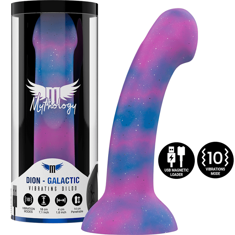 VIBRATORE COMPATIBILE CON WATCHME WIRELESS TECHNOLOGY - MYTHOLOGY DION GALACTIC DILDO M