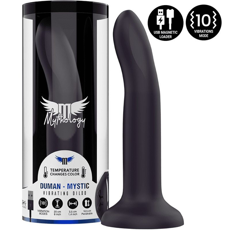 VIBRATORE COMPATIBILE CON WATCHME WIRELESS TECHNOLOGY - MYTHOLOGY DUMAN MYSTIC DILDO L