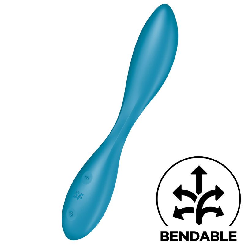 MULTI VIBRATORE SATISFYER PUNTO G FLEX 1 - BLU