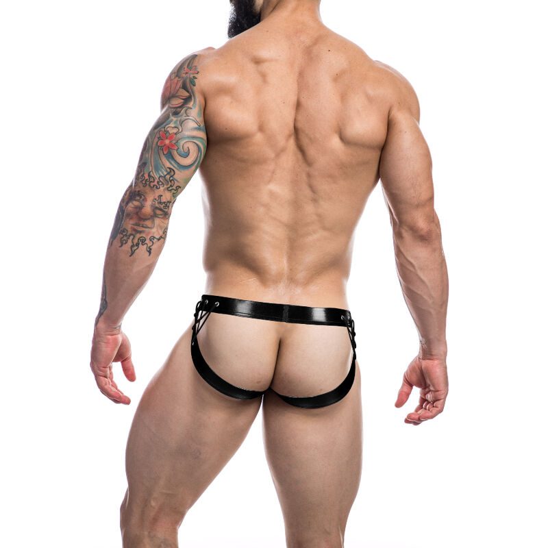 CUT4MEN - JOCKSTRAP DESIRE CUERO AZUL XL