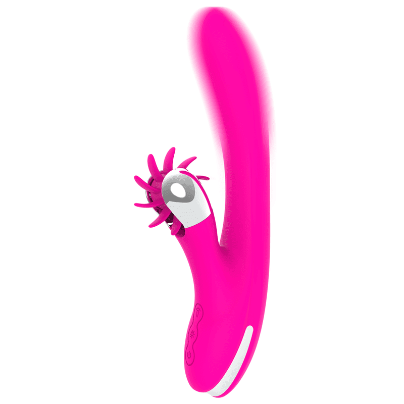 STIMOLATORE VIBRATORE A ONDE DIVERSIA RABBIT - 24 CM