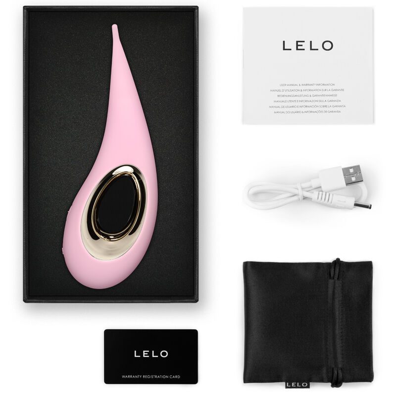 STIMOLATORE CLITORIDEO LELO DOT - ROSA